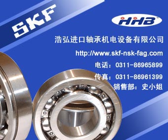 哈爾濱進(jìn)口軸承ＳＫＦ進(jìn)口軸承-浩弘軸承經(jīng)銷部ＳＫＦ進(jìn)口軸承總代理 