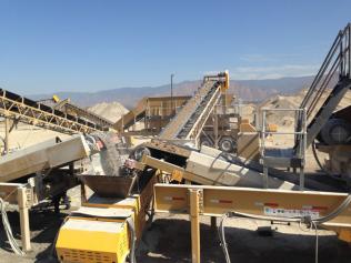 TRIO杰弗朗為加州客戶提供工程全新高規(guī)格砂石生產(chǎn)線