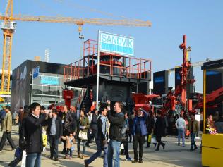 2014上海寶馬展山特維克發(fā)布全球性新產(chǎn)品 閃亮登場