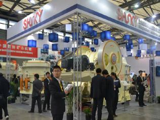 2014上海寶馬展 魅力山啟 精心展現(xiàn)—6S制砂機