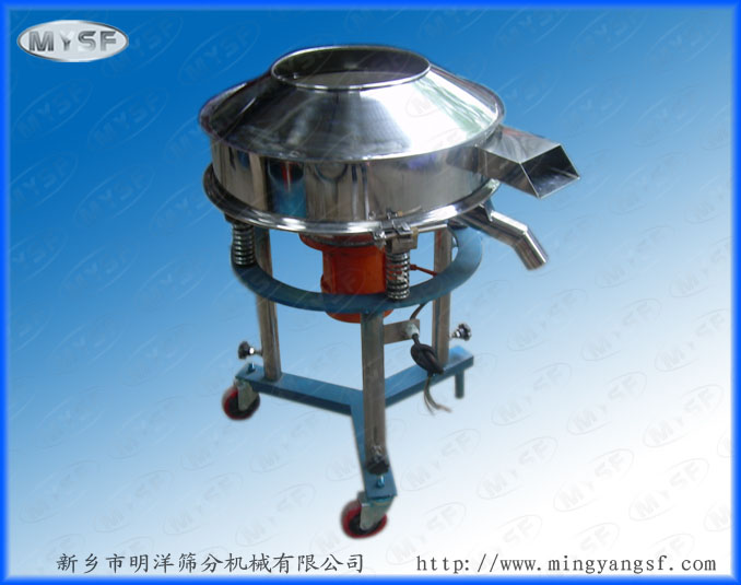 供應(yīng)明洋牌陶瓷釉料推薦高頻振動篩，高效篩分機