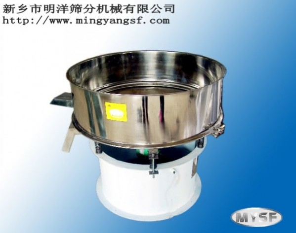 供應(yīng)明洋牌陶瓷漿液推薦振動篩分過濾機，加緣式振動篩