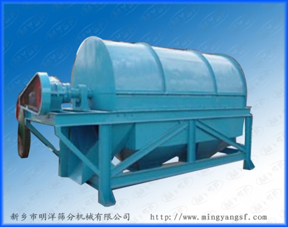 新鄉(xiāng)滾筒篩生產(chǎn)廠家，明洋優(yōu)質(zhì)全封閉式滾筒篩產(chǎn)品圖片