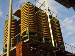 新型重選設(shè)備，螺旋溜槽，赤鐵礦選礦設(shè)備