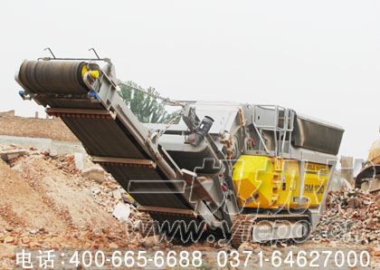 環(huán)保專題：履帶式移動破碎機產(chǎn)品圖片