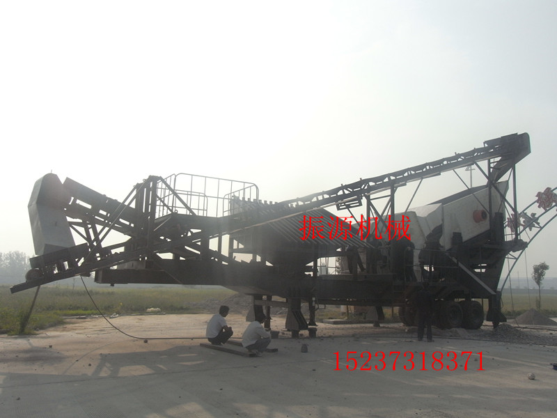 新疆移動(dòng)破碎站|煤炭一體化破碎站|振動(dòng)篩破碎機(jī)廠家產(chǎn)品圖片