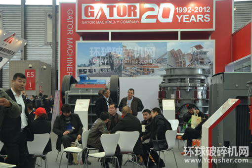 上海蓋爾特機(jī)械有限公司展出的顎式破碎機(jī)、GCS圓錐式破碎機(jī)、立軸
沖擊式破碎機(jī)產(chǎn)品