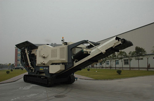 移動(dòng)式破碎站，破碎機(jī)設(shè)備，履帶式移動(dòng)破碎站產(chǎn)品圖片