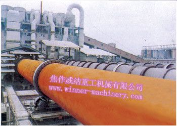 焦作威納回轉(zhuǎn)窯產(chǎn)品圖片