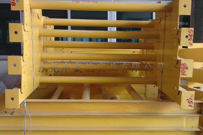 皮帶輸送機(jī)頭架尾架中間架支腿托輥支架