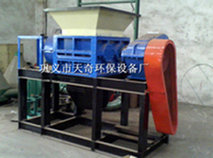 天奇雙軸破碎機結(jié)構(gòu)，雙軸撕碎機技術(shù)優(yōu)勢