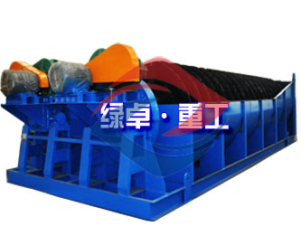 雙螺旋洗石機，螺旋洗礦機，新型洗石設(shè)備