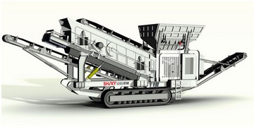 輪胎式移動破碎站產(chǎn)品圖片