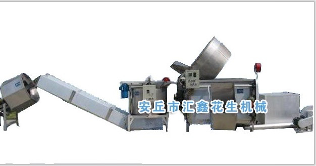 酒鬼花生，鹵味花生、椒鹽花生米生產(chǎn)線，油炸花生米生產(chǎn)線，花生設(shè)備產(chǎn)品圖片