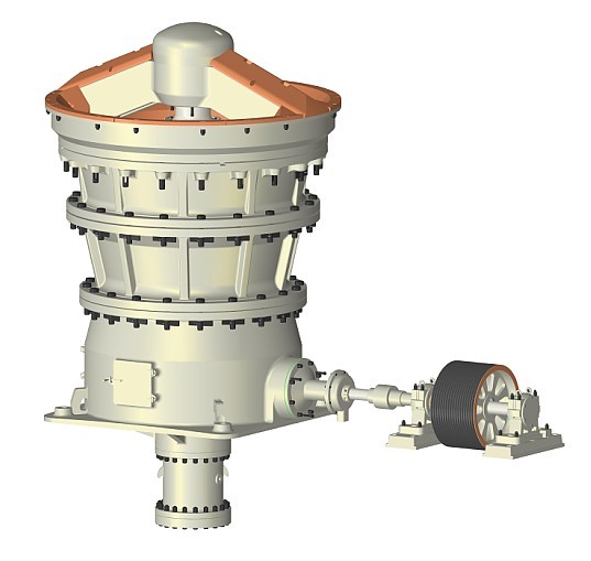 旋回破碎機 破碎機 上海破碎機產(chǎn)品圖片