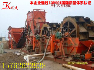 海砂淡化設(shè)備 ，洗砂生產(chǎn)線，海沙脫鹽設(shè)備 水輪洗沙產(chǎn)品圖片