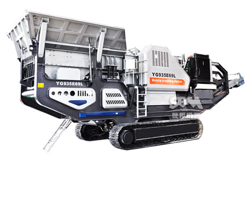 履帶式移動破碎站  建筑垃圾破碎