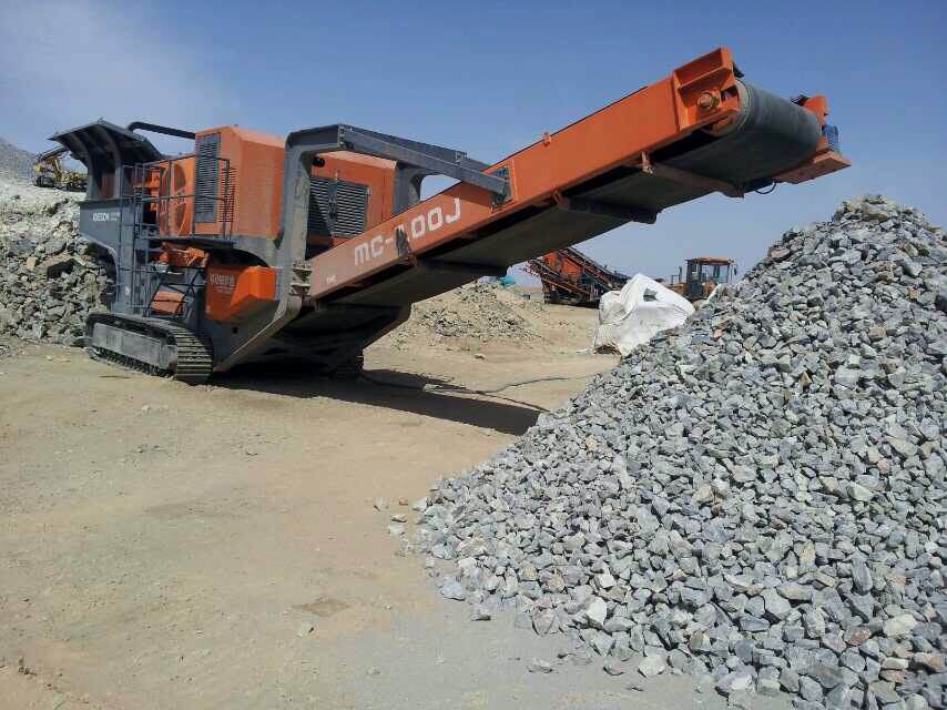 履帶式移動(dòng)顎式破碎站系統(tǒng)