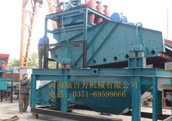 尾礦干排篩設(shè)備-選礦的影響力河南康百萬機械產(chǎn)品圖片