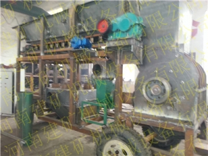 河南移動(dòng)式建筑垃圾粉碎機(jī)，輪胎金屬破碎機(jī)產(chǎn)品圖片