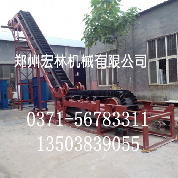 大傾角糧食皮帶輸送機(jī)產(chǎn)品圖片