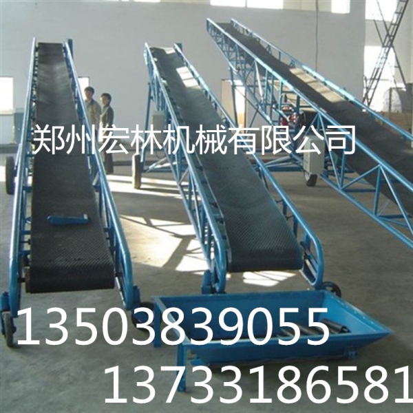 升降式皮帶輸送機(jī) 移動(dòng)式糧食裝車機(jī)產(chǎn)品圖片
