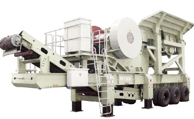 移動破碎站(建筑垃圾破碎）產(chǎn)品圖片