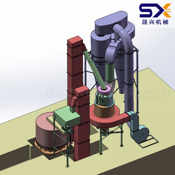 瀑料磨粉機(jī)產(chǎn)品圖片