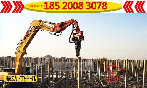470樁機打水泥管樁-鉤機打拔機廠產(chǎn)品圖片