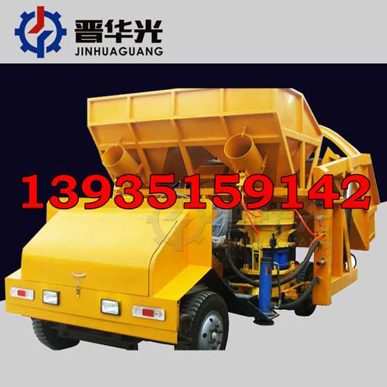 新疆噴漿車隧道自動上料護坡噴漿車