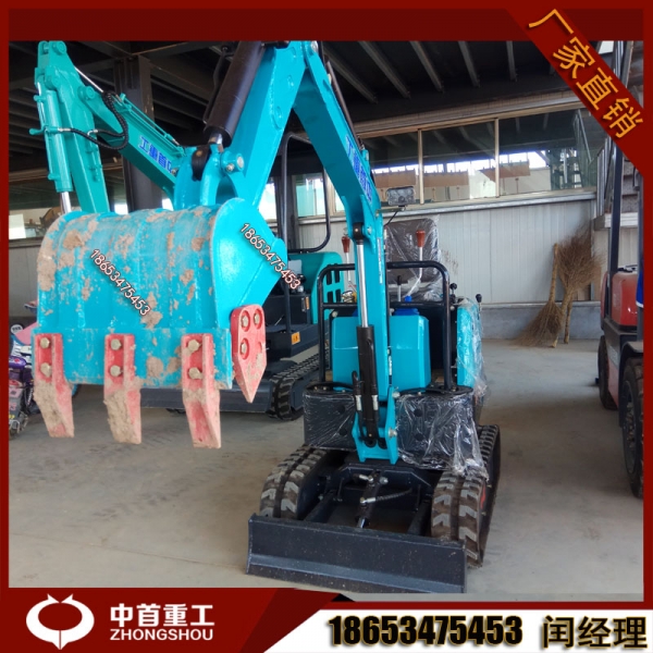 迷你型履帶式挖掘機適用于室內(nèi)、園林、大棚出活多省油