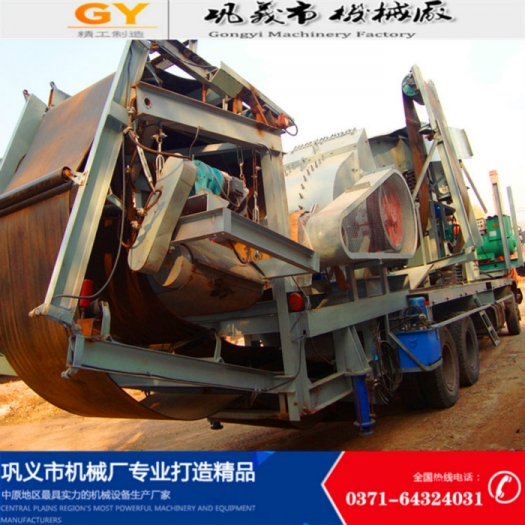 小型移動(dòng)式破碎設(shè)備礦山機(jī)械中較暢銷