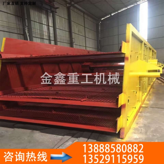 直線振動篩機械 多層石料分選振動篩 砂石生產(chǎn)線振產(chǎn)品圖片