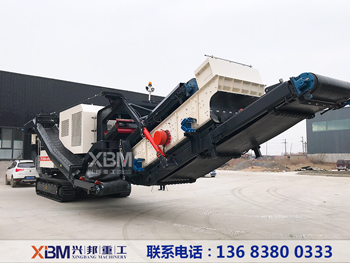 石灰石移動(dòng)破碎機(jī)出租 日產(chǎn)量大
