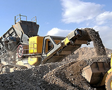 履帶移動錘式破碎站產品圖片