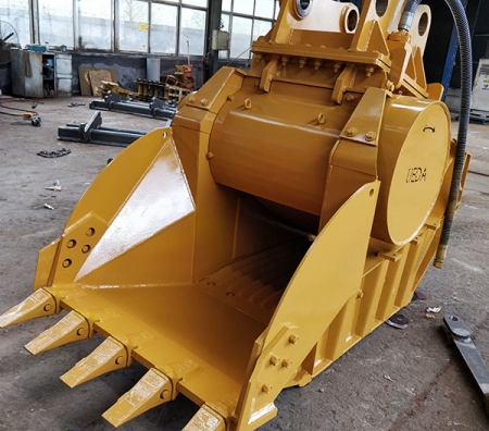 水泥塊破碎挖機(jī)破碎斗多少錢(qián)產(chǎn)品圖片