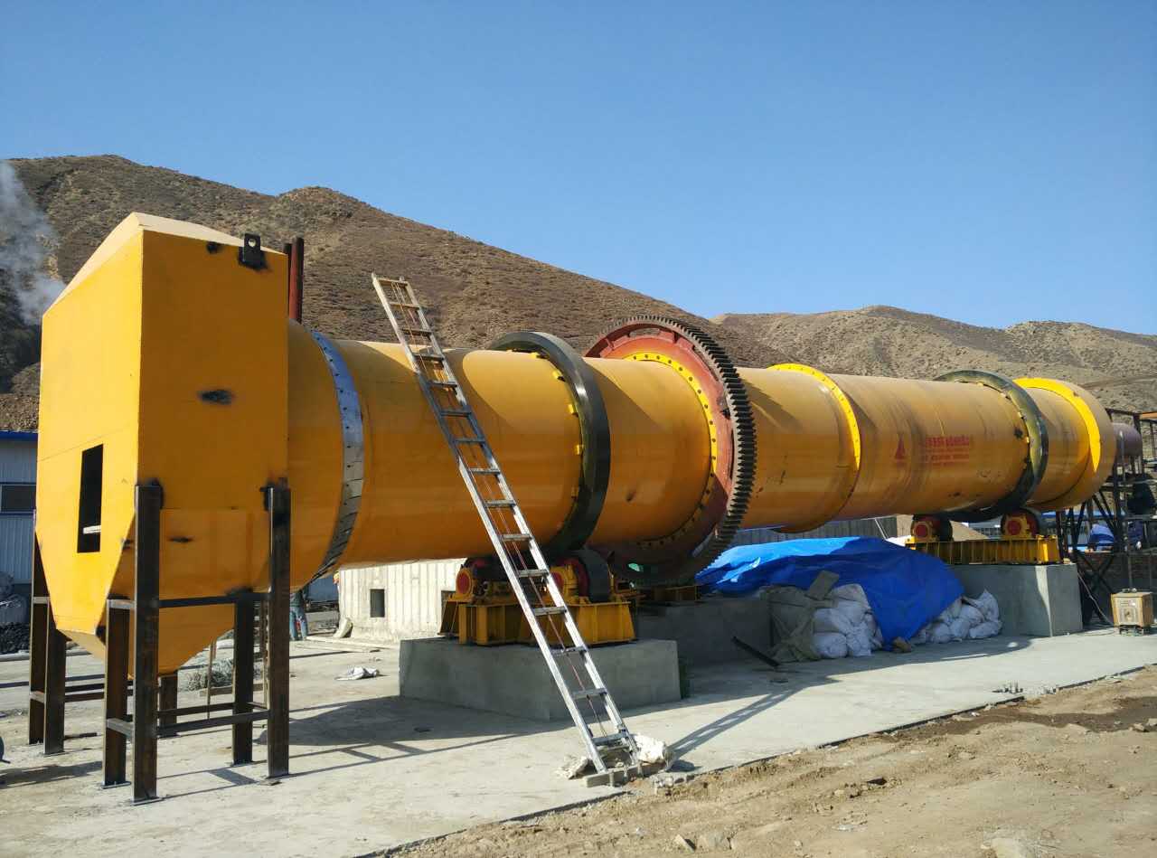 轉筒造粒機，礦山堆浸造粒設備、轉鼓造產(chǎn)品圖片