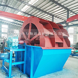 山沙機制砂輪斗洗砂機 礦石洗石機