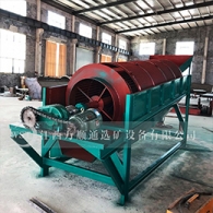 河卵石砂石滾筒篩價(jià)格，泥沙滾筒篩