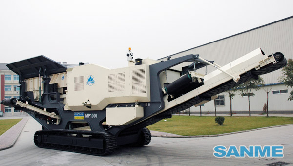 MP-J履帶移動顎式破碎站