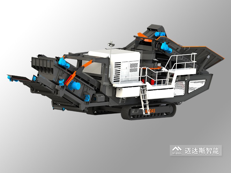 履帶移動打砂機-履帶移動式制砂機