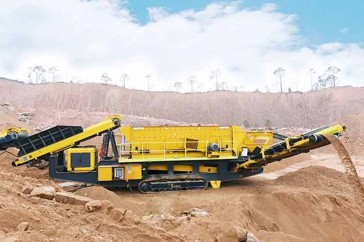 凱瑞特移動(dòng)水平篩分站