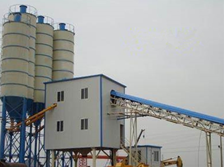 實(shí)用方便HZS90混凝土攪拌站廠家