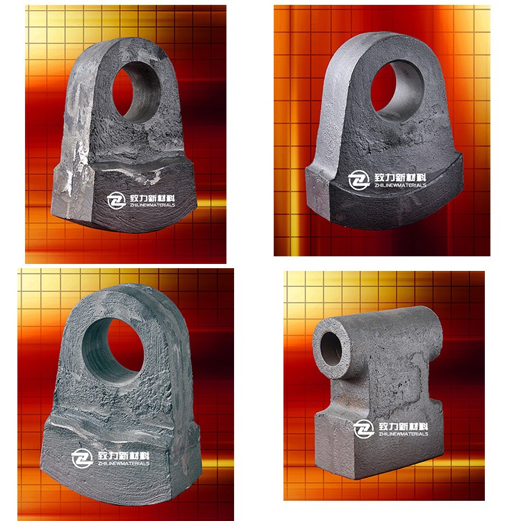 長期供應破碎機耐磨錘頭合金化超高錳錘頭支持來圖產(chǎn)品圖片