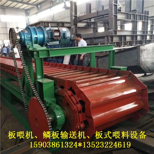非標(biāo)鱗板輸送機(jī)廠家礦山煤礦板鏈機(jī)