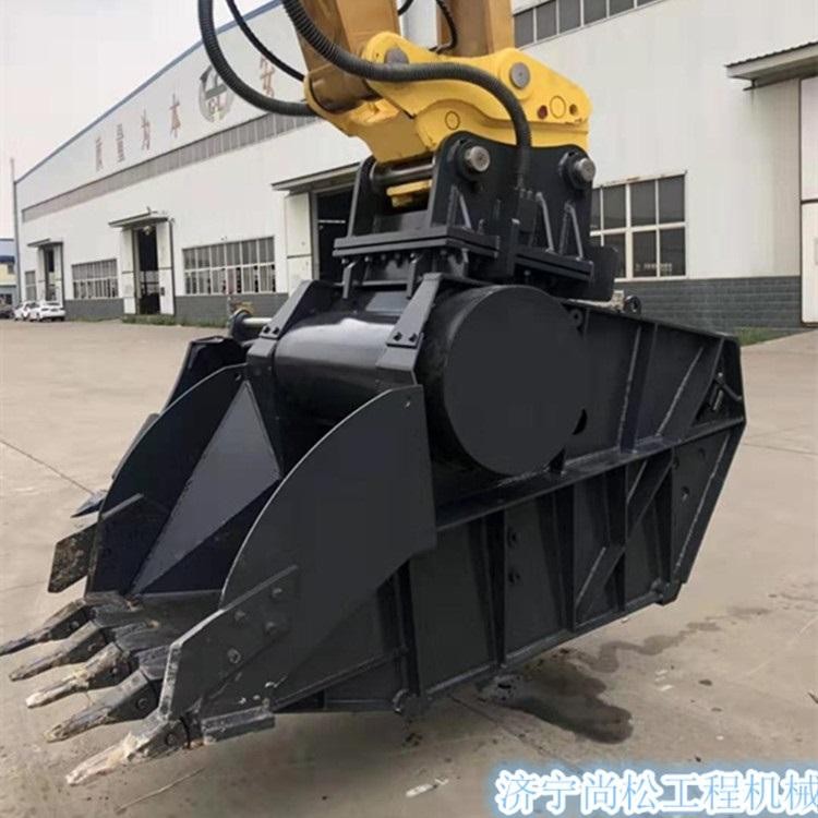 挖機(jī)滾筒篩現(xiàn)貨 挖掘機(jī)破碎斗 鄂式破碎斗  廠家