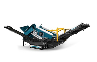 履帶移動重型篩分破碎站產(chǎn)品圖片