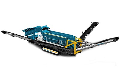 履帶移動(dòng)成品篩分破碎站