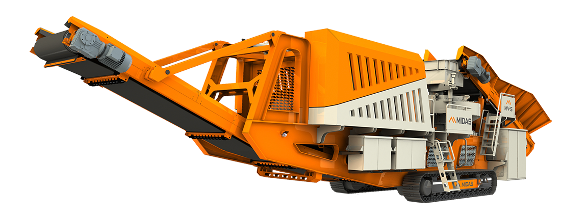 履帶移動制砂站