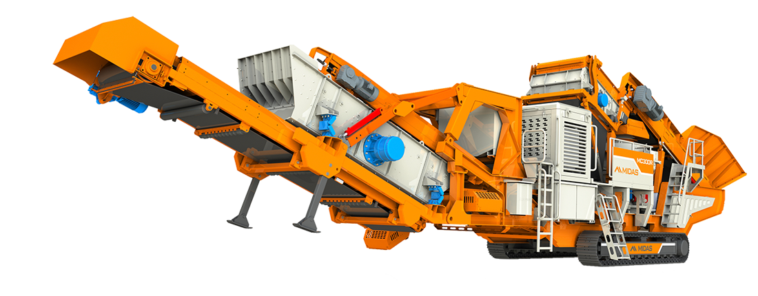 履帶移動圓錐式破碎站